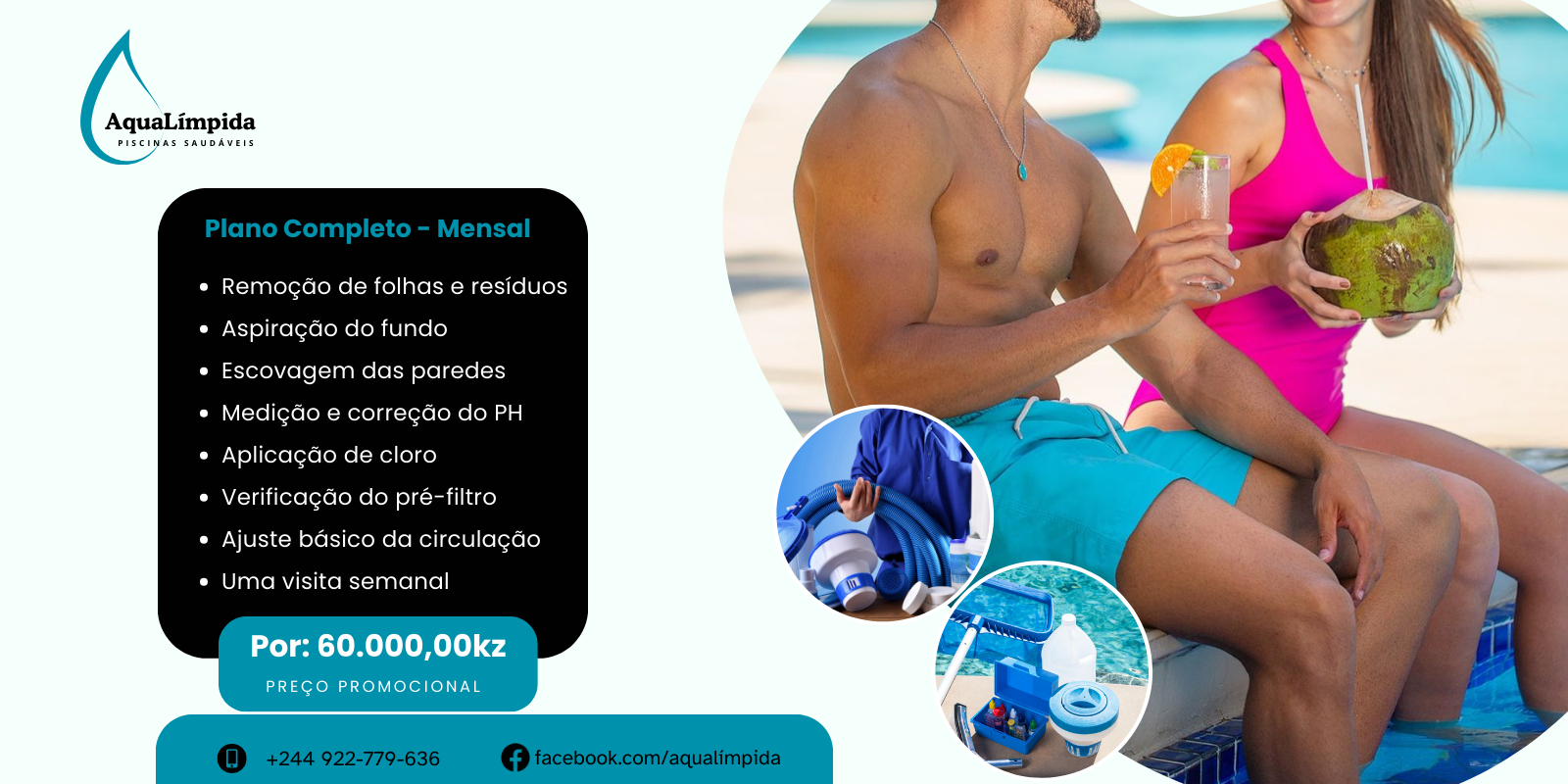 Serviço de Limpeza e Tratamento de Piscinas - Foto 2