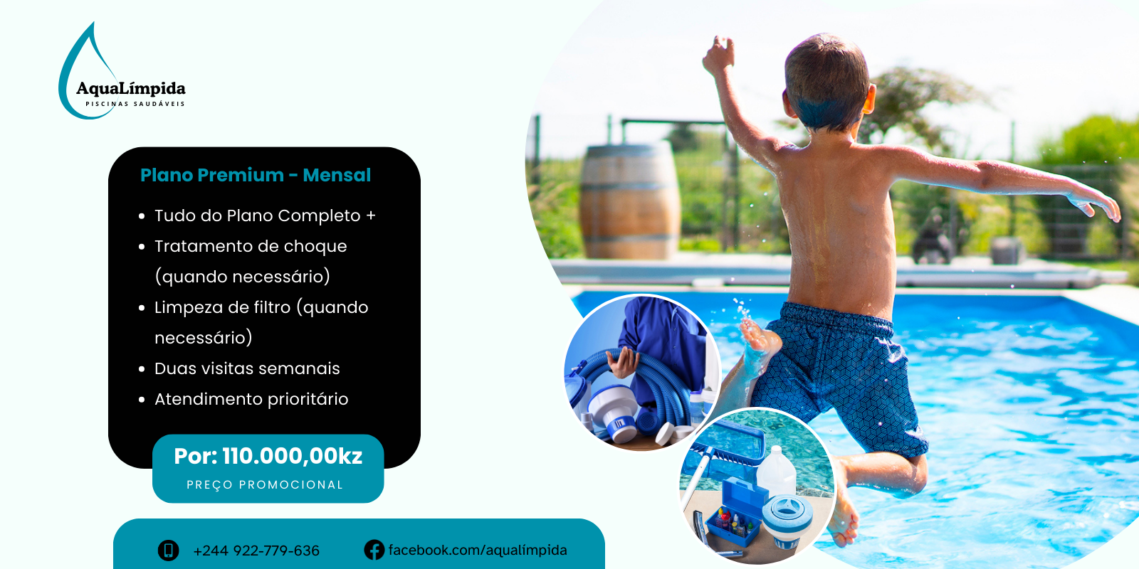 Serviço de Limpeza e Tratamento de Piscinas - Foto 1
