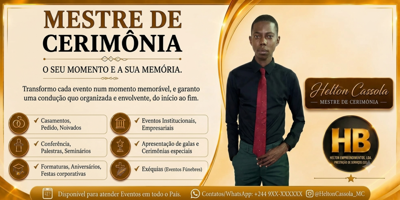 MESTRE DE CERIMÔNIA - Foto 3