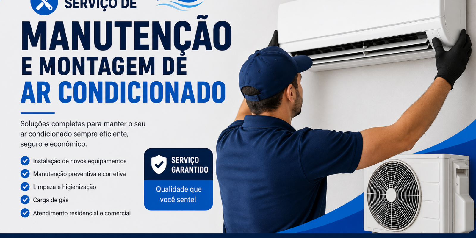 Manutenção e Montagem de Ar condicionado 