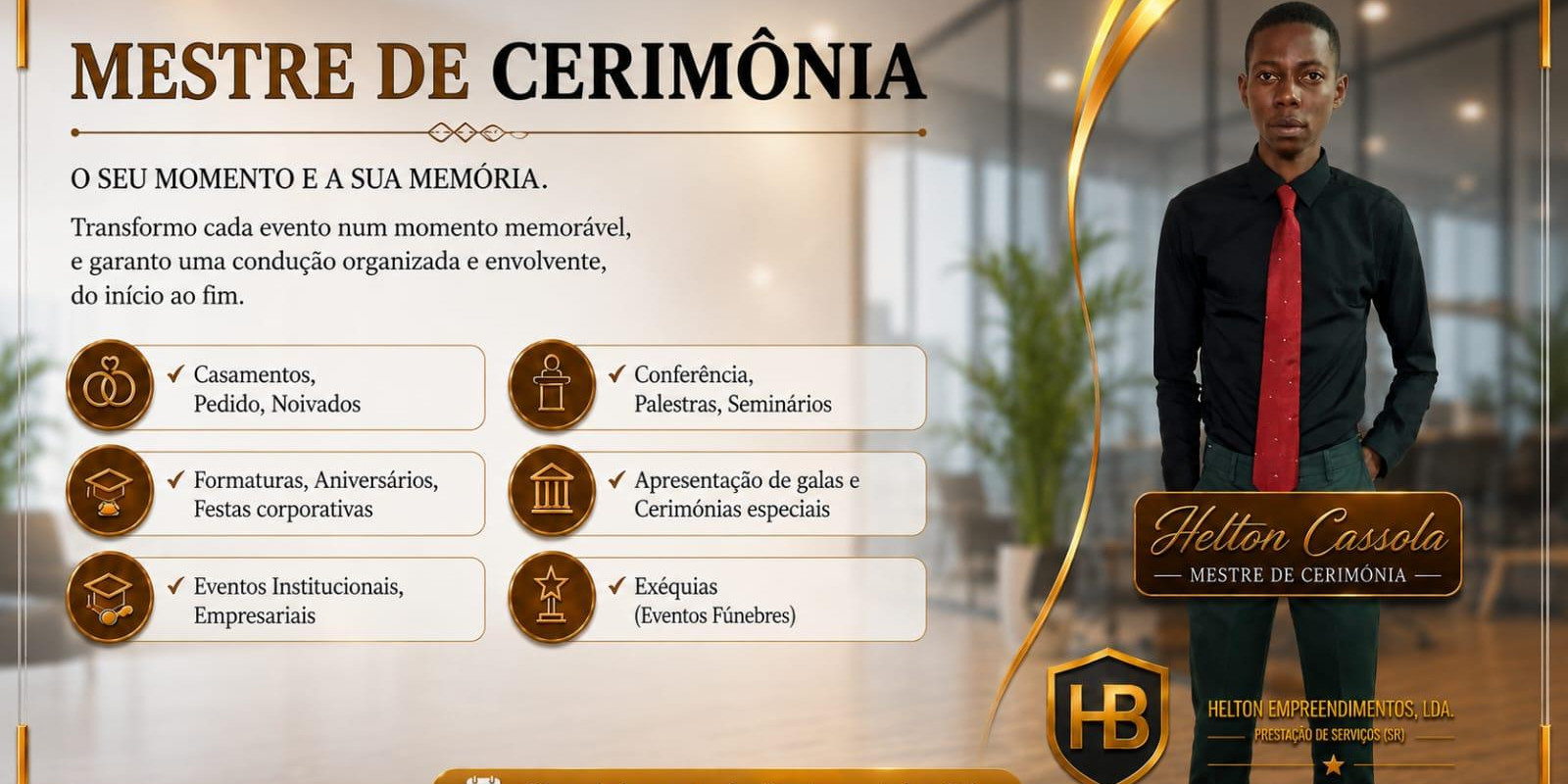 MESTRE DE CERIMÔNIA