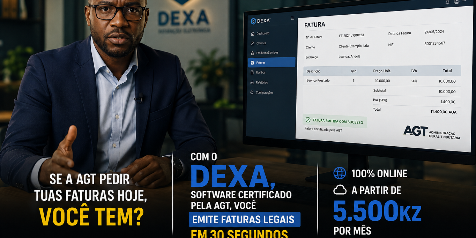 Software de faturação Dexa 